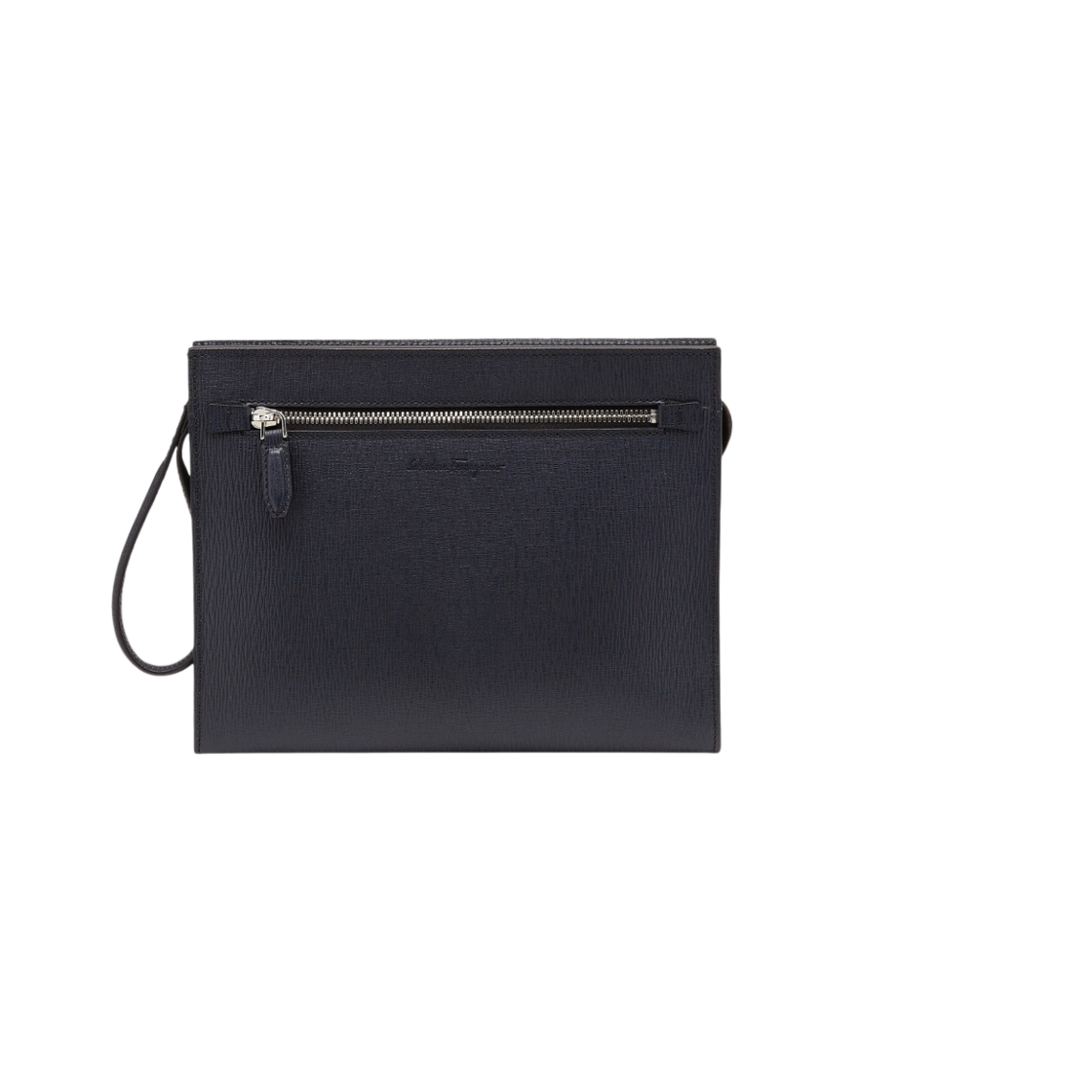 페라가모 리바이벌 도큐먼트 홀더 딥 오션(Ferragamo Revival Document Holder Deep Ocean) - 1