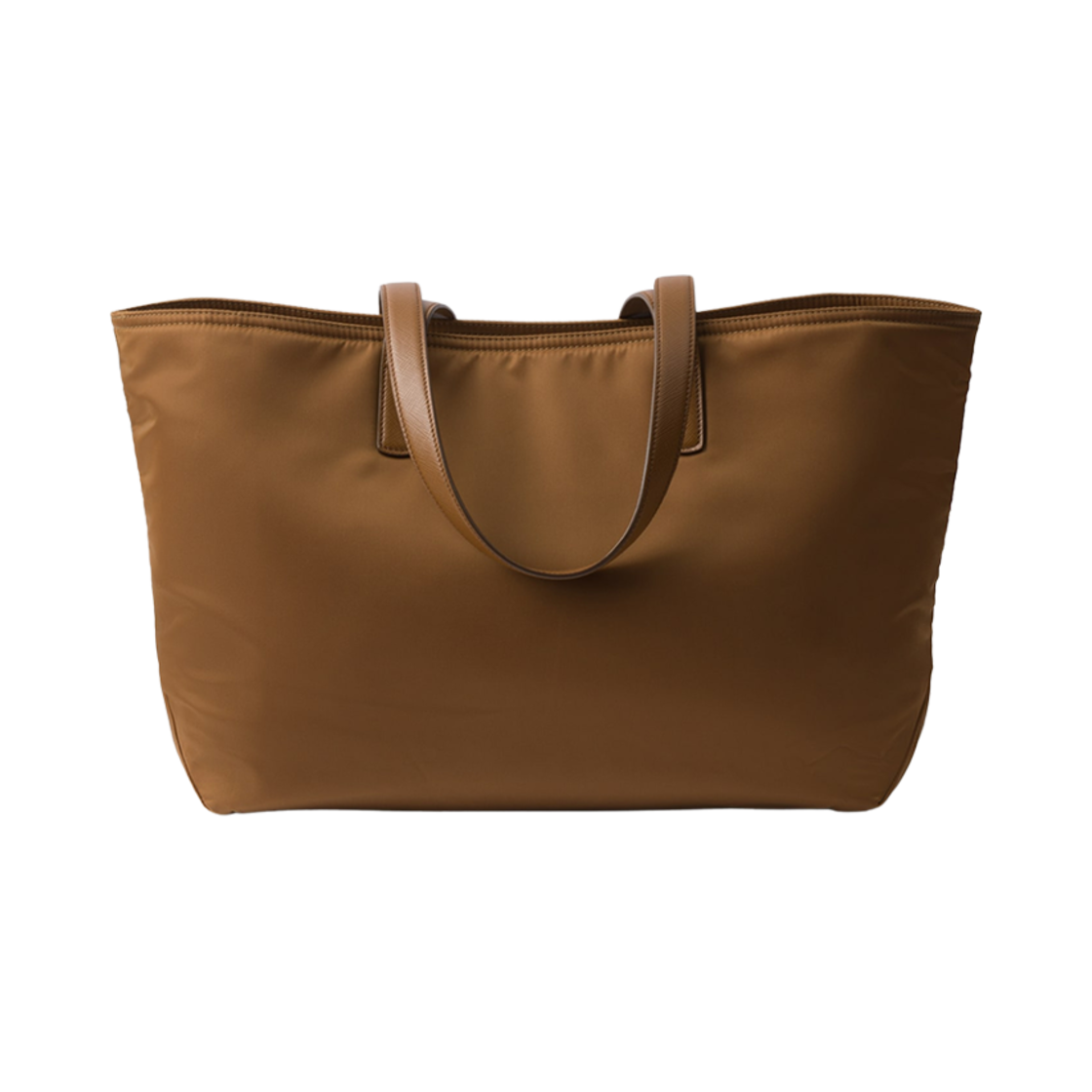 프라다 리에디션 1978 미디움 리나일론 앤 사피아노 레더 토트백 브랜디(Prada Re-Edition 1978 Medium Re-Nylon and Saffiano Leather Tote Bag Brandy) - 2