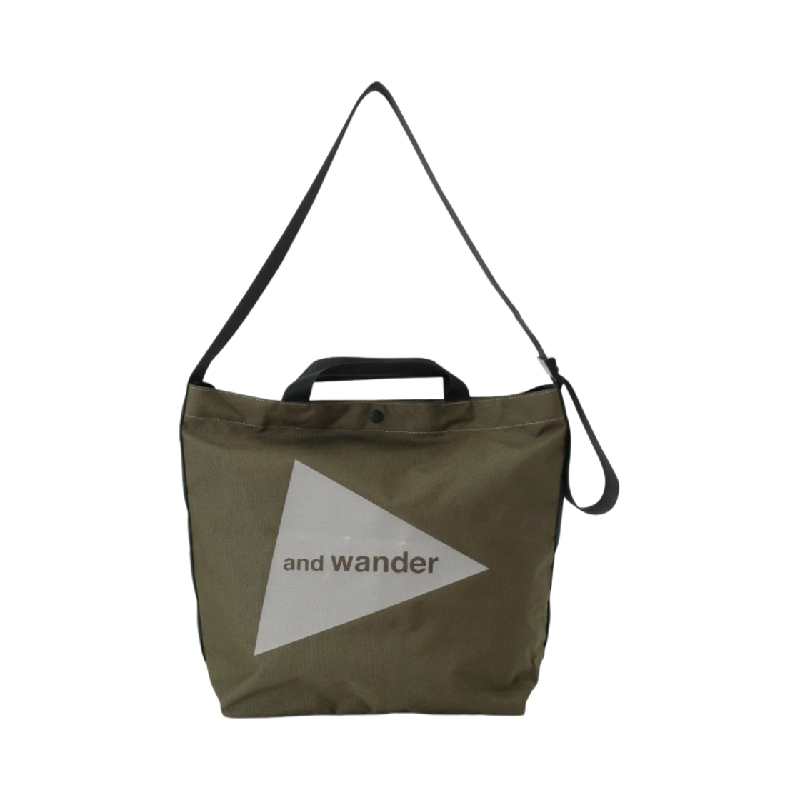 앤드 원더 리사이클 OX 토트백 카키(And Wander Recycle OX Tote Bag Khaki)