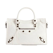 Balenciaga Le City Small Bag White