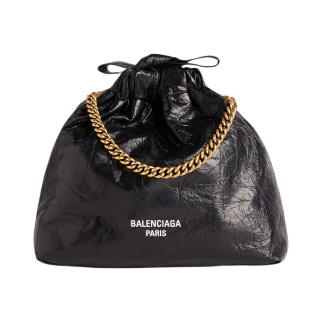 발렌시아가 크러쉬 XS 토트백 블랙(Balenciaga Crush XS Tote Bag Black) - 2