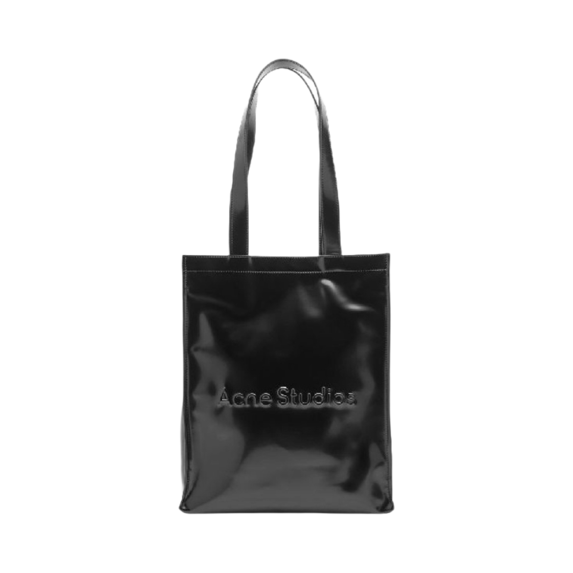 C10178-900 Acne Studios Logo Tote Bag Black