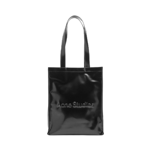 C10178-900 Acne Studios Logo Tote Bag Black