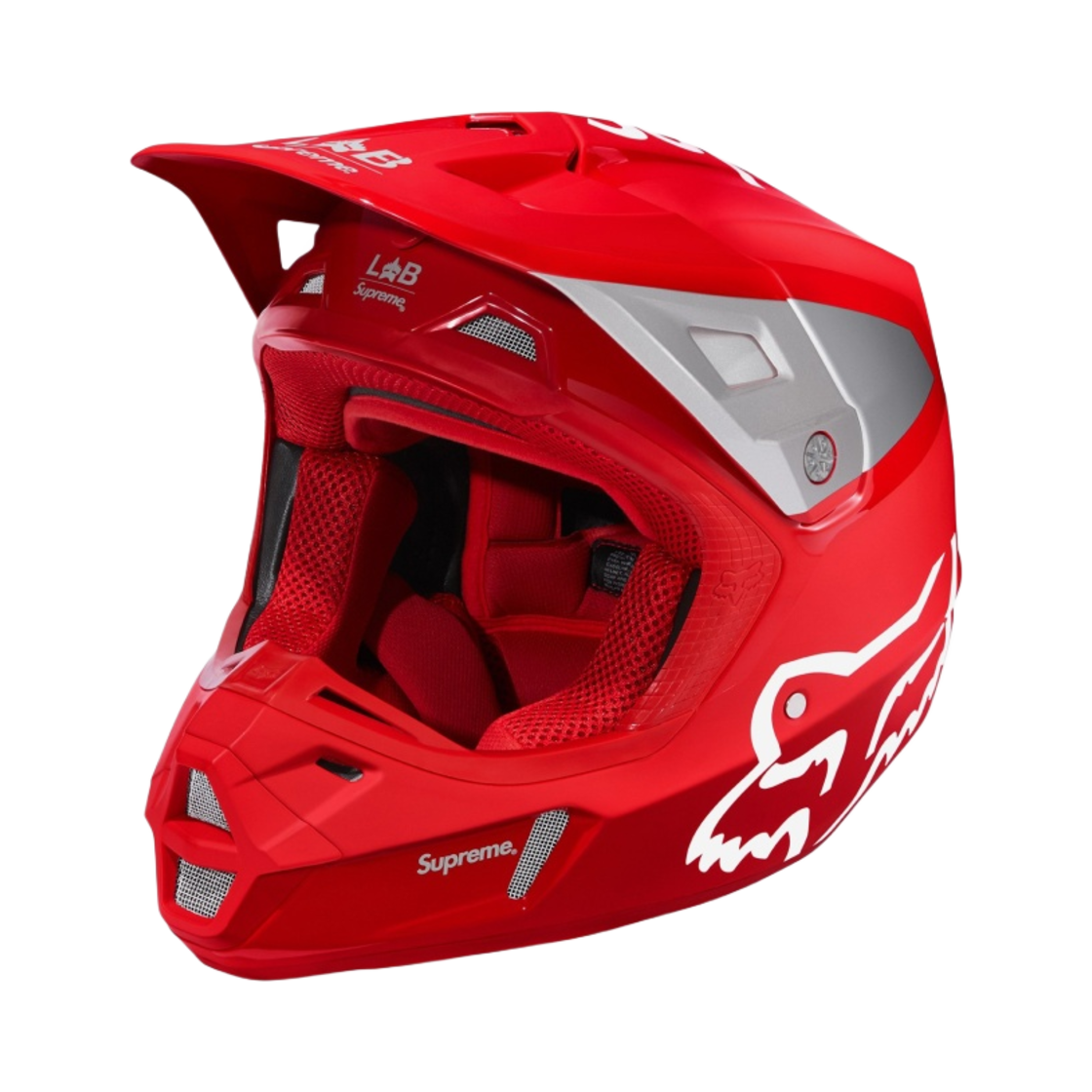 슈프림 폭스 레이싱 V2 헬멧 레드 - 18SS(Supreme Fox Racing V2 Helmet Red - 18SS) - 1