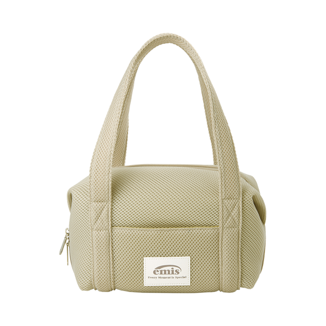 이미스 메쉬 미니 더플백 라이트 베이지(Emis Mesh Mini Duffle Bag Light Beige)