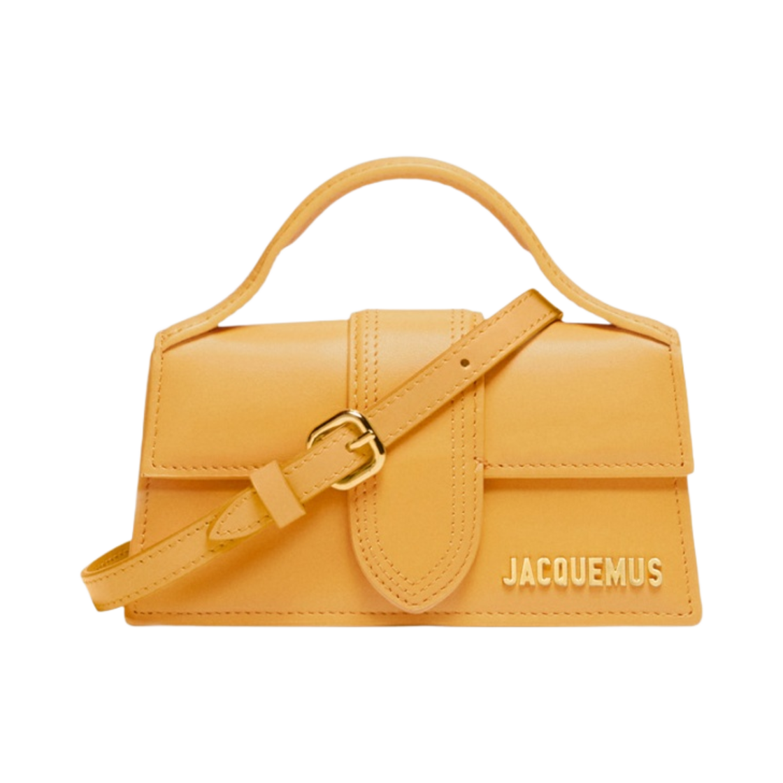 자크뮈스 르 밤비노 미니 플랩백 다크 옐로우(Jacquemus Le Bambino Mini Flap Bag Dark Yellow) - 1
