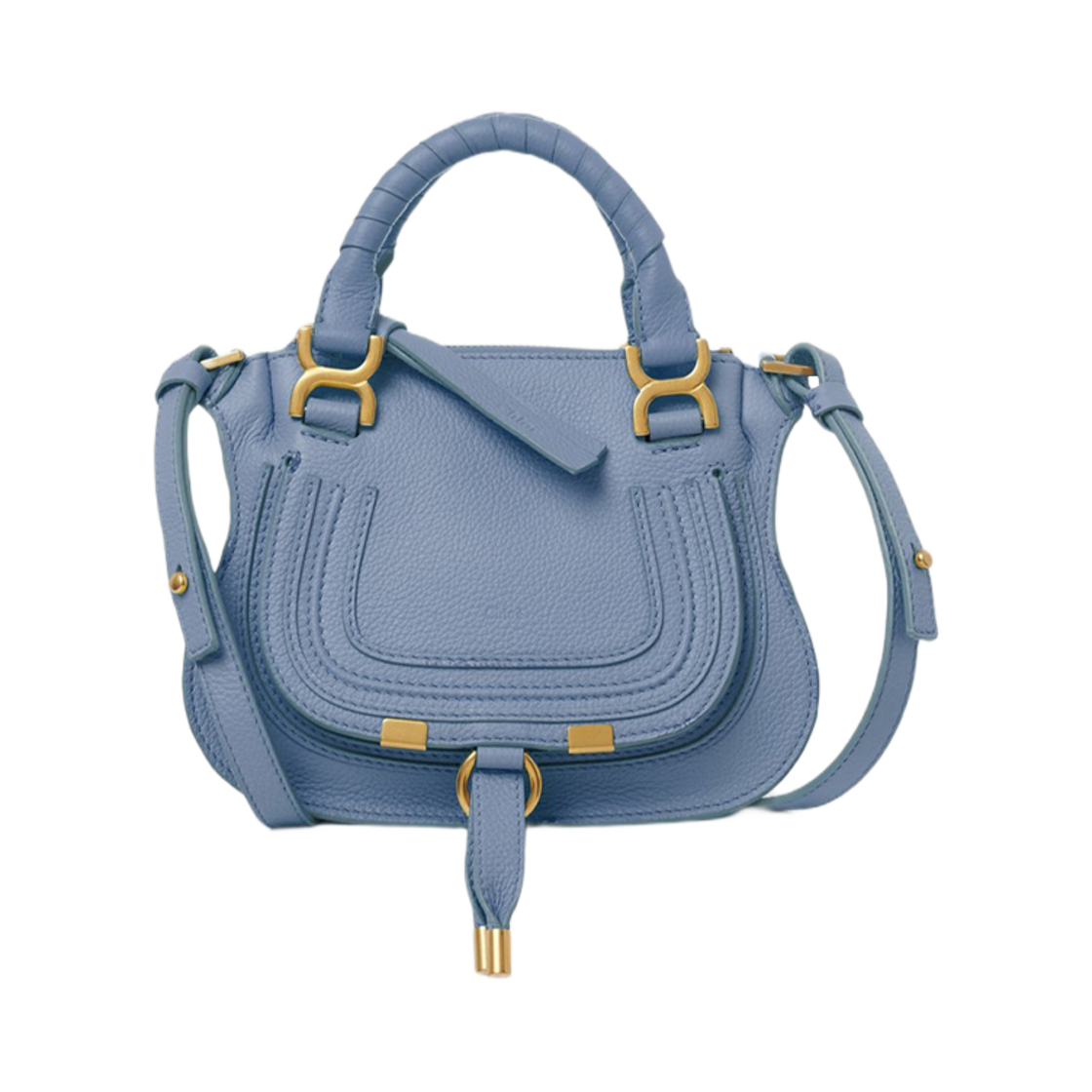 끌로에 마르씨 미니 더블 캐리 백 쉐이디 코발트(Chloe Marcie Mini Double Carry Bag Shady Cobalt) - 1