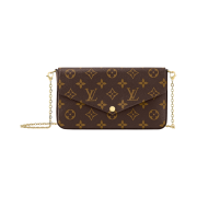 Louis Vuitton Felicie Pochette Monogram Fuchsia