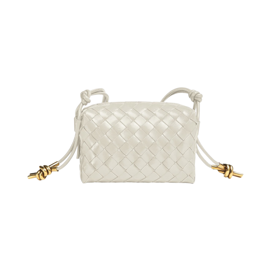 보테가 베네타 미니 루프 카메라백 본(Bottega Veneta Mini Loop Camera Bag Bone) - 1
