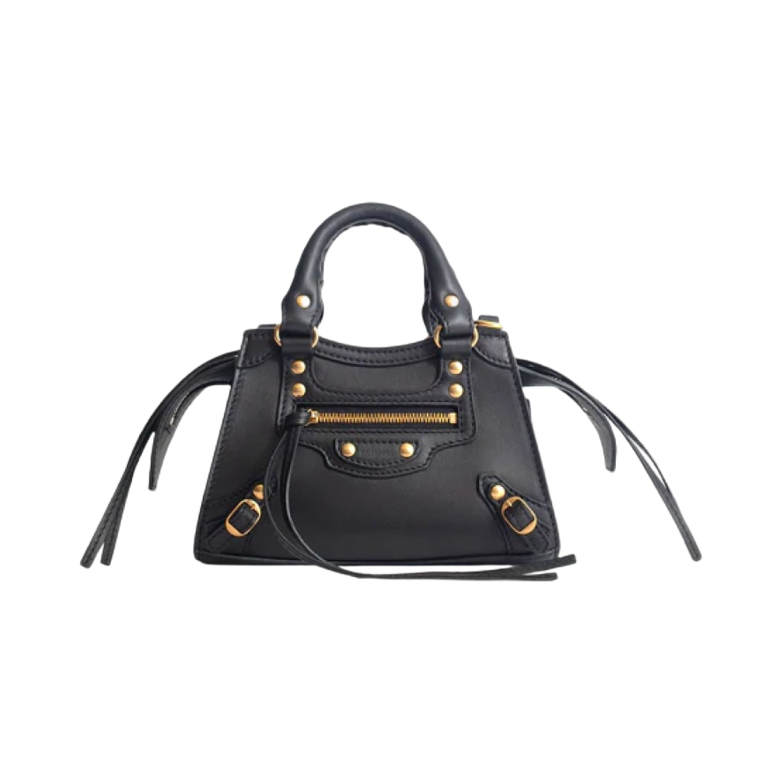 발렌시아가 네오 클래식 나노 시티백 블랙