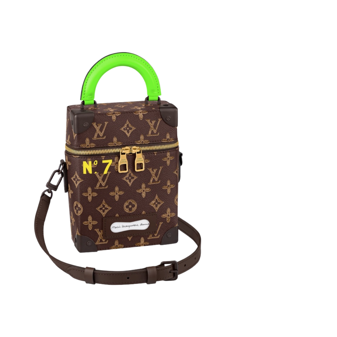 루이비통 버티컬 박스 트렁크 모노그램