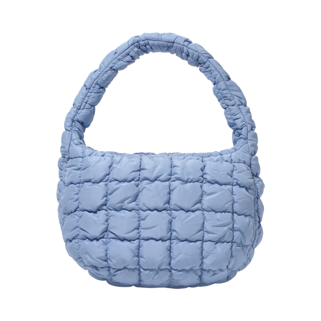 코스 퀼티드 미니백 라이트 블루(COS Quilted Mini Bag Light Blue)