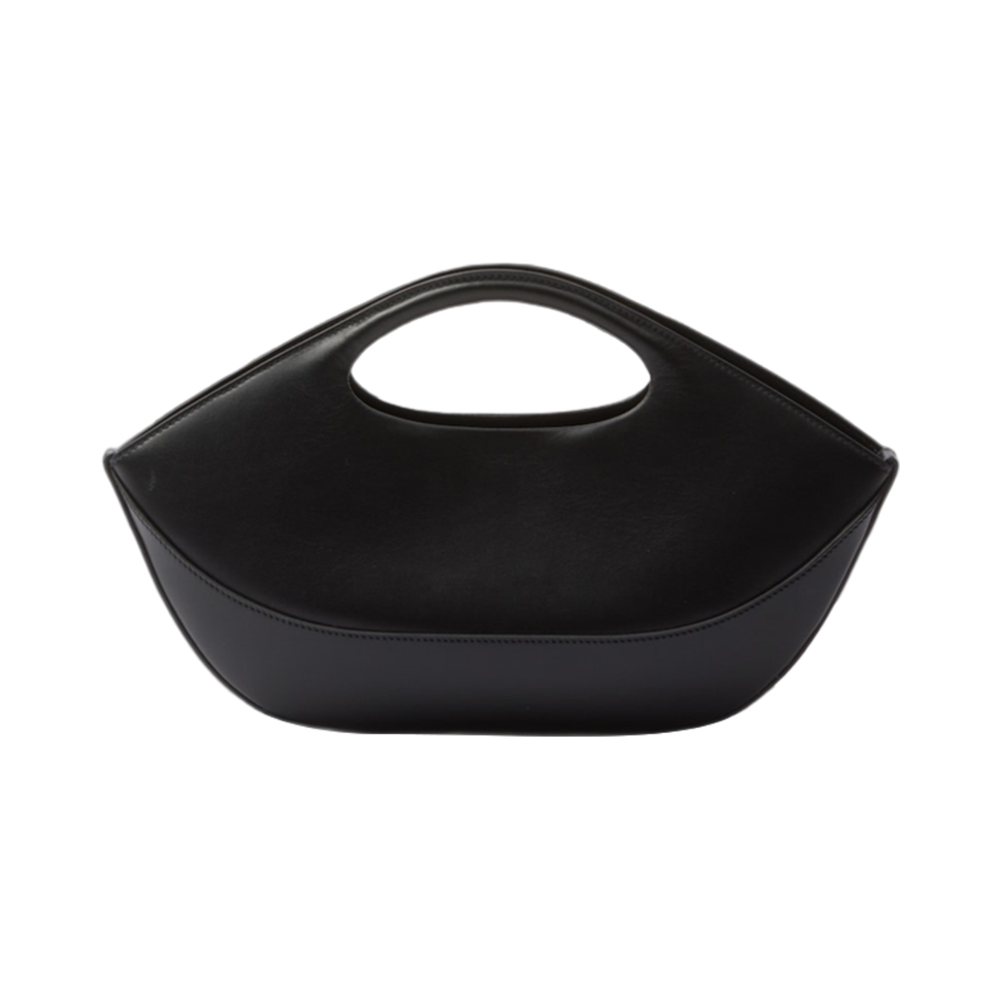 프라다 미디움 레더 핸드백 블랙(Prada Medium Leather Handbag Black) - 3