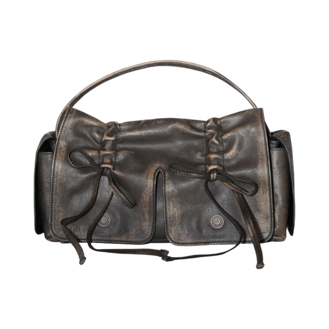 아크네 스튜디오 멀티포켓 백 블랙 베이지(Acne Studios Multipocket Bag Black Beige) - 1