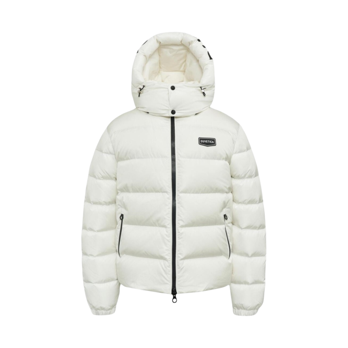 VUDJ20235-WHS Duvetica Aprica Hood Removable Weight Short Down White