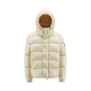 Moncler Maya 70 Short Down Jacket Snowflake White - 22FW