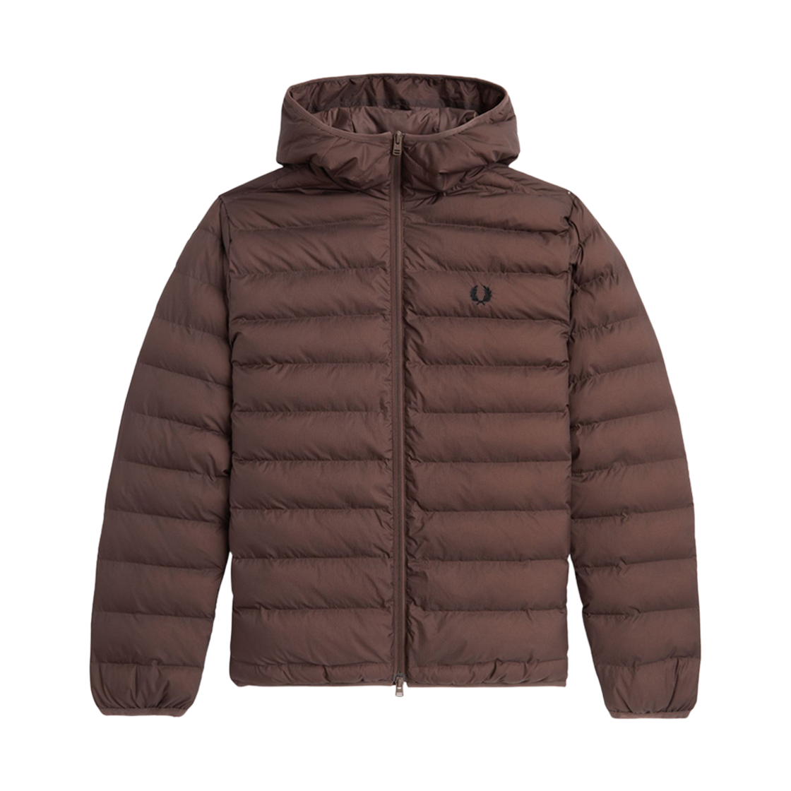 프레드페리 후디드 인슐레이트 자켓 캐링턴로드브릭(Fred Perry Hooded Insulated Jacket Carrington Road Brick) - 1