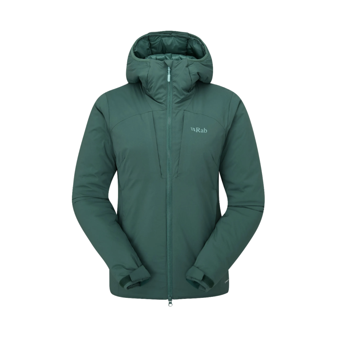 (W) 랩 젠에어 알파인 인슐레이티드 자켓 그린 슬레이트((W) Rab Xenair Alpine Insulated Jacket Green Slate) - 1