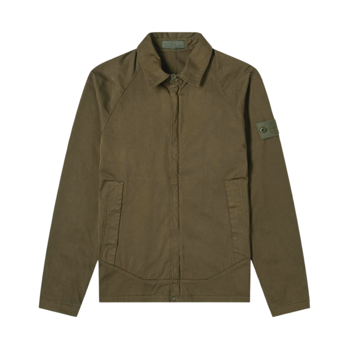 스톤 아일랜드 116F4 고스트 피스 오버셔츠 밀리터리 그린 - 20FW(Stone Island 116F4 Ghost Piece Overshirt Military Green - 20FW) - 1