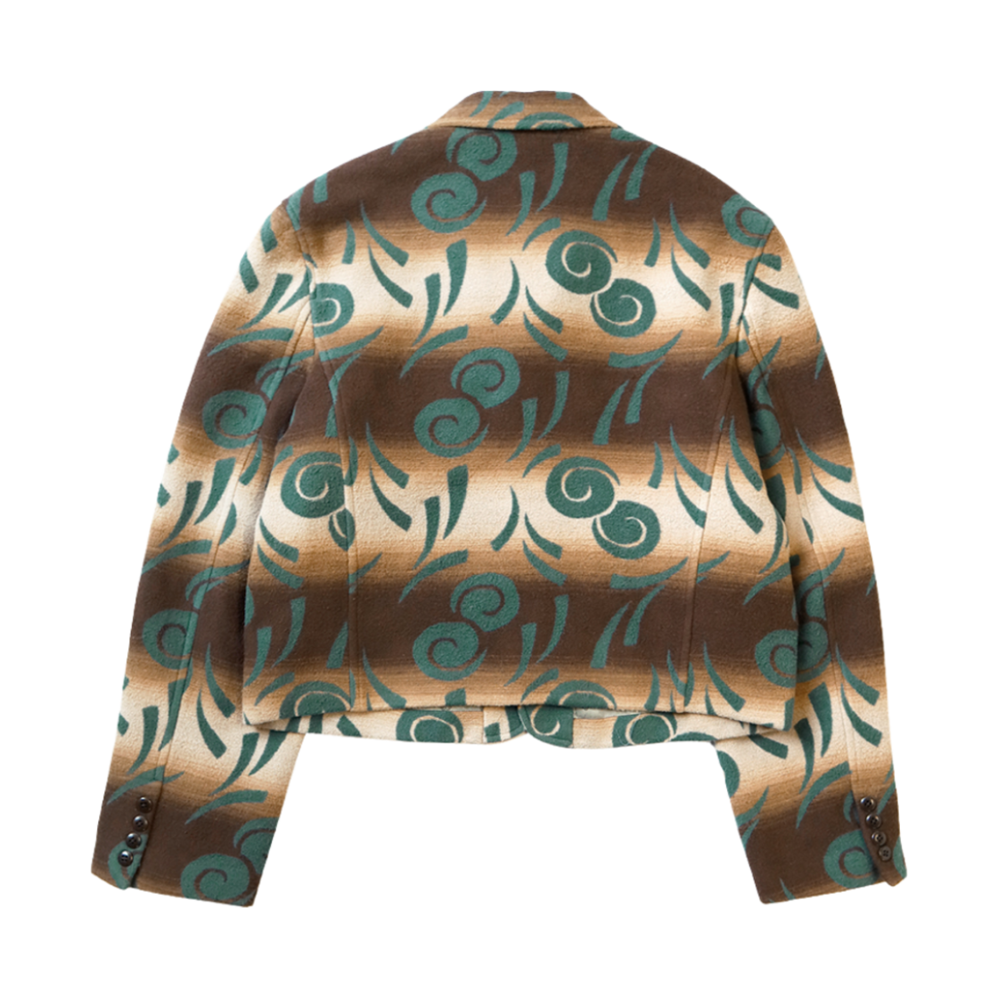 캐피탈 내핑 코튼 푸에블로 보텍스 바바 소이어 자켓 브라운(Kapital Napping Cotton Pueblo Vortex Baba Sawyer Jacket Brown) - 2