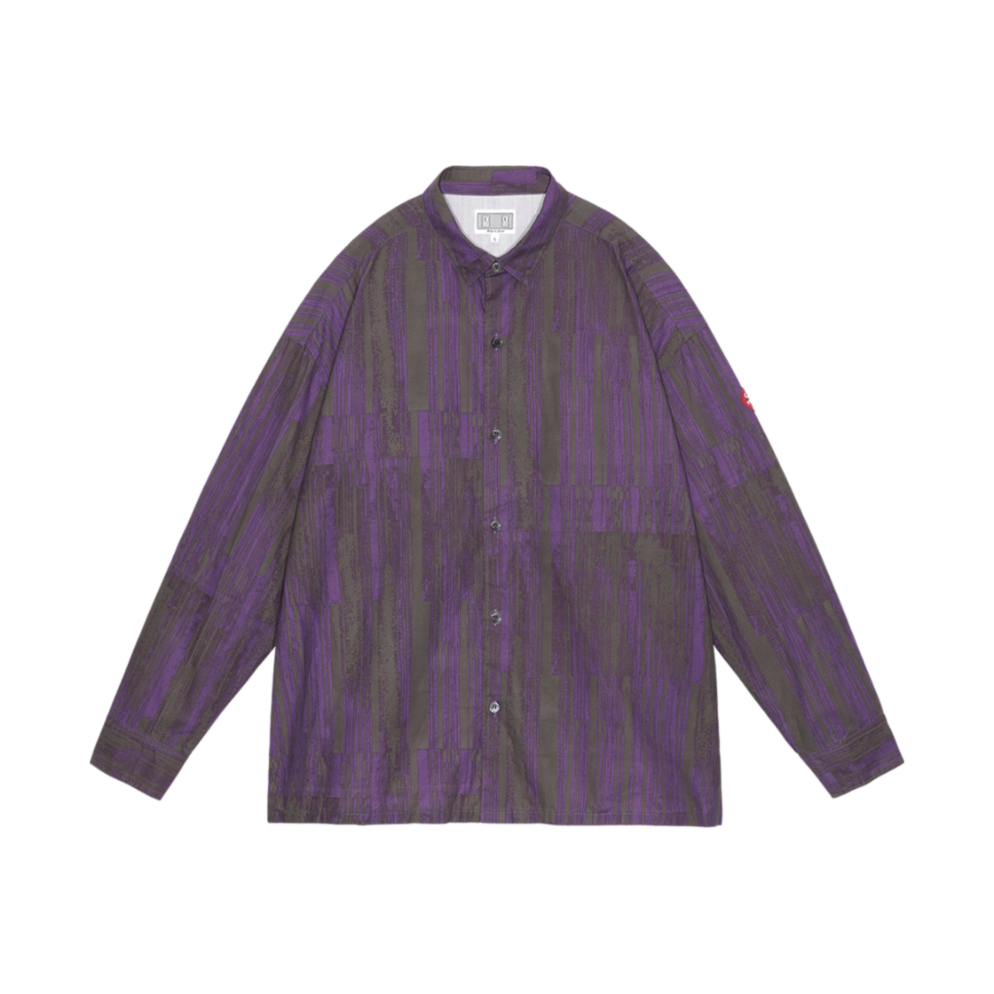 카브엠트 FK 패턴 빅 셔츠 그레이 - 25SS(Cav Empt FK Pattern Big Shirt Grey - 25SS) - 1