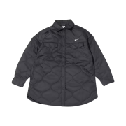 (W) Nike NSW Essential Quilted Trench Jacket Black - Asia