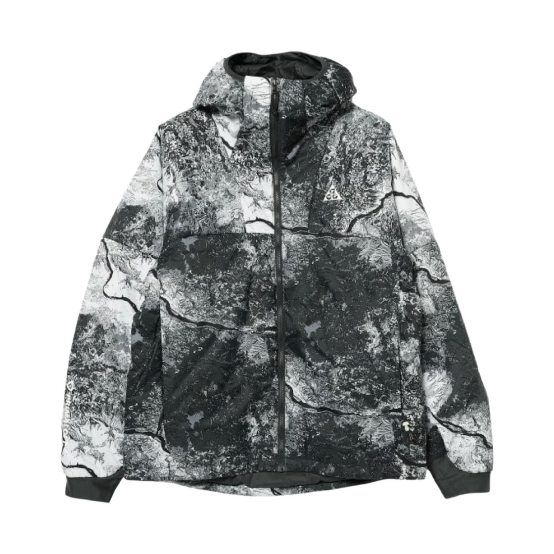 FN7114-060 Nike ACG Therma-Fit ADV Rope De Dope Allover Print Jacket Anthracite - 대표 이미지 #1