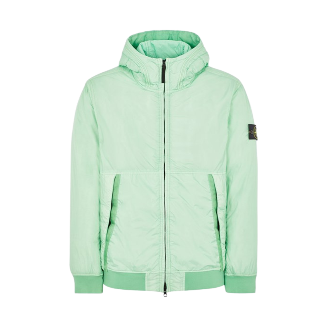 스톤 아일랜드 40823 가먼트 다이드 크링클랩스 리사이클 나일론 프리마로프트 TC 자켓 라이트 그린 - 23FW(Stone Island 40823 Garment Dyed Crinkle Reps Recycled Nylon with Primaloft TC Jacket Light Green - 23FW)