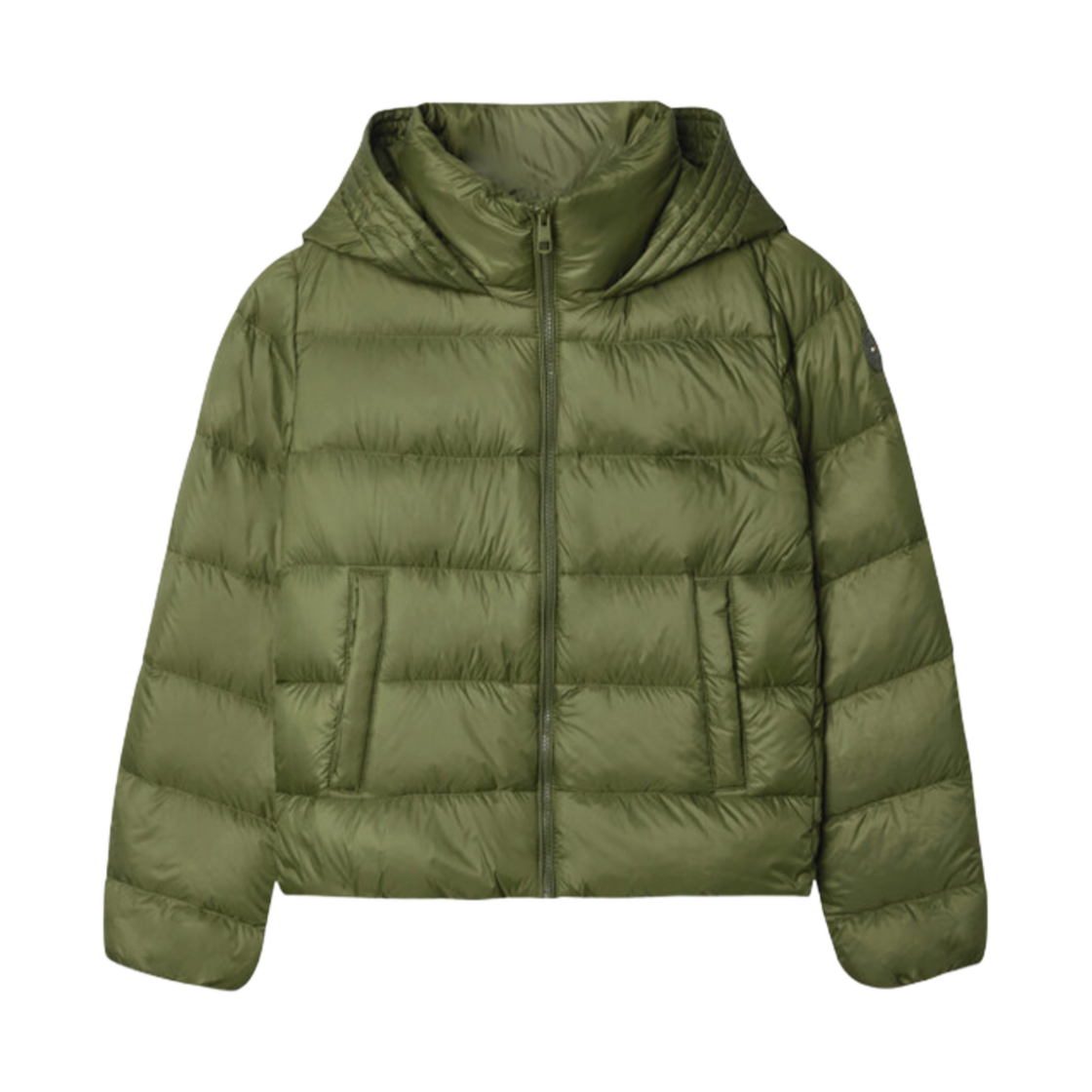 T22E7QJC051WT1RBN (W) Tommy Jeans Lightweight Casual Down Army Green