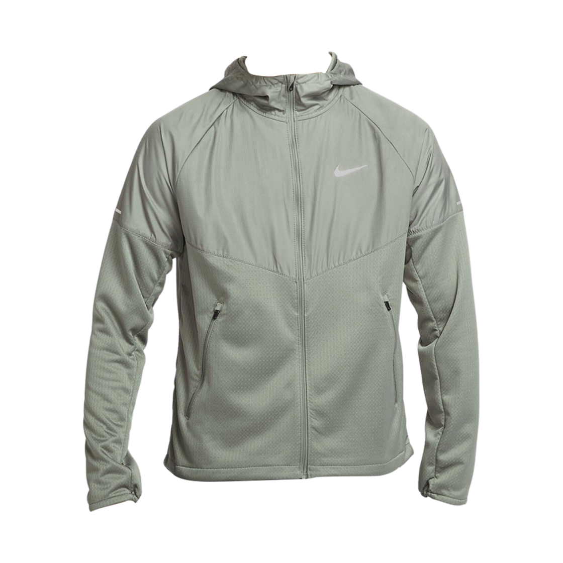 나이키 스피어 마일러 써마핏 발수 소재 러닝 자켓 다크 스투코 - 아시아(Nike Sphere Miler Therma-Fit Water-Resistant Running Jacket Dark Stucco - Asia)