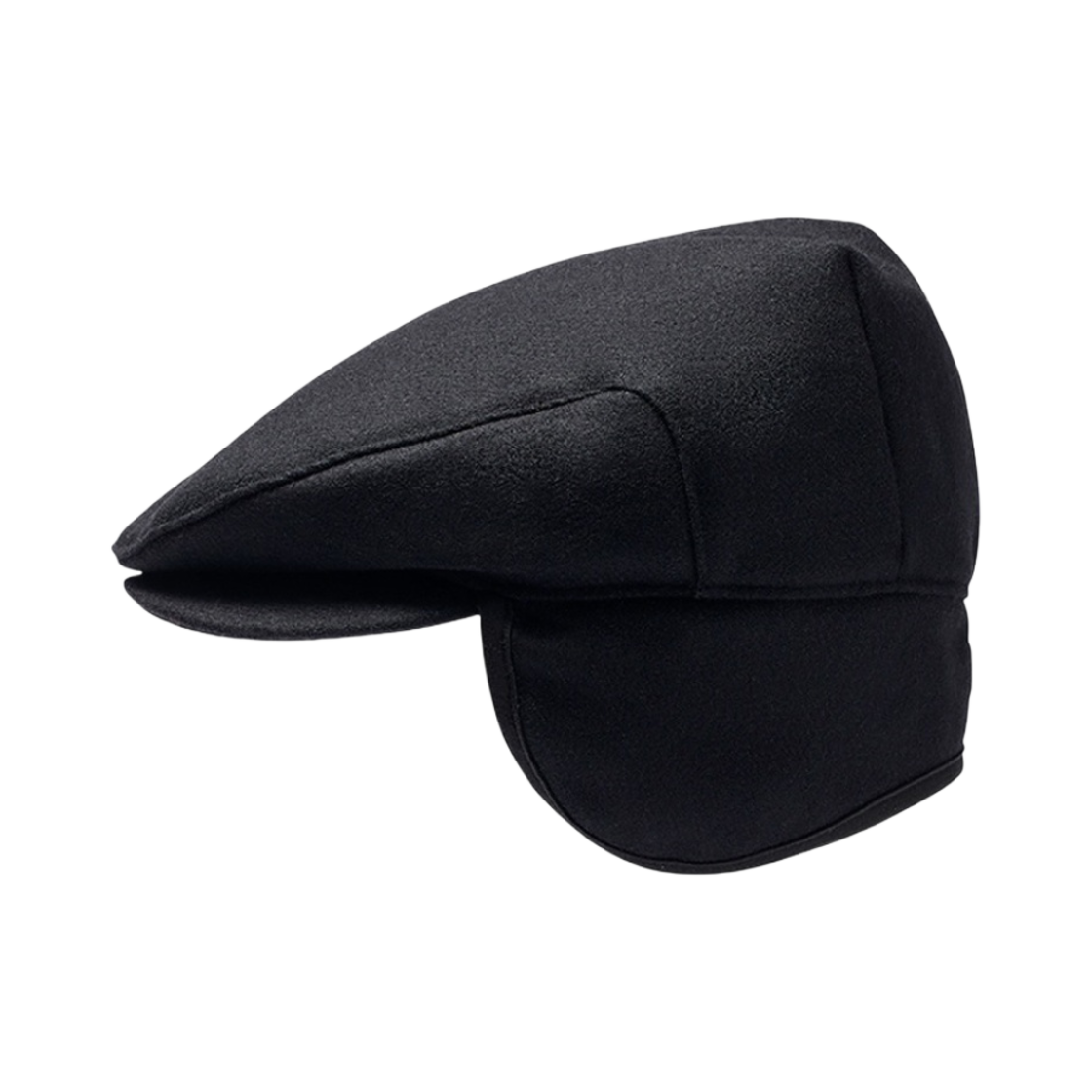 帽子 OPEN YY BICYCLE FOLDABLE EAR FLAPS 비주얼에이드 - [OPEN YY] BICYCLE FOLDABLE EAR FLAPS - BLACK