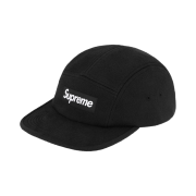 Supreme Wool Camp Cap Black - 24FW