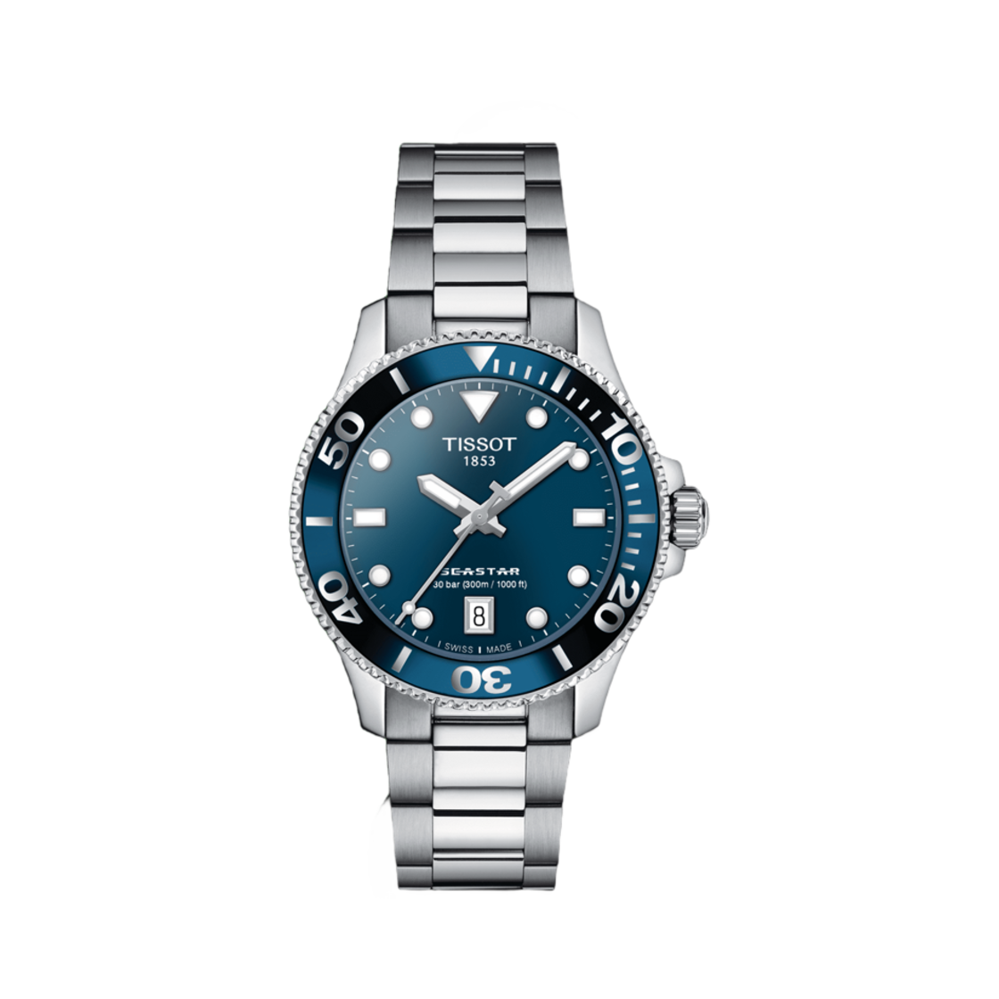 티쏘 씨스타 36mm 쿼츠 스틸 블루(Tissot Seastar 36mm Quartz Steel Blue) - 1