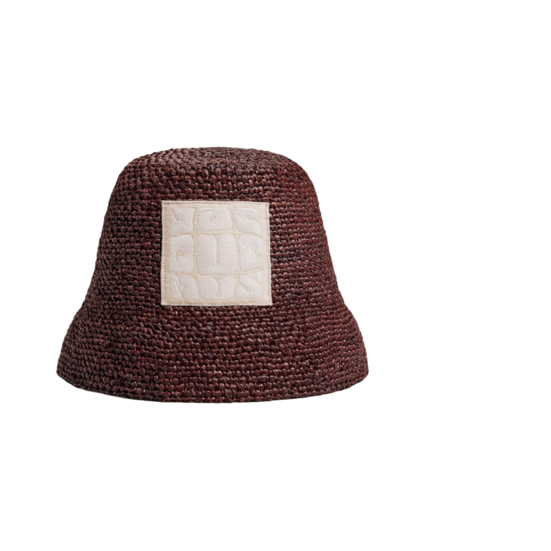 자크뮈스 르 밥 피시우 버킷햇 인 라피아 브라운(Jacquemus Le Bob Ficiu Bucket Hat In Raphia Brown) - 1