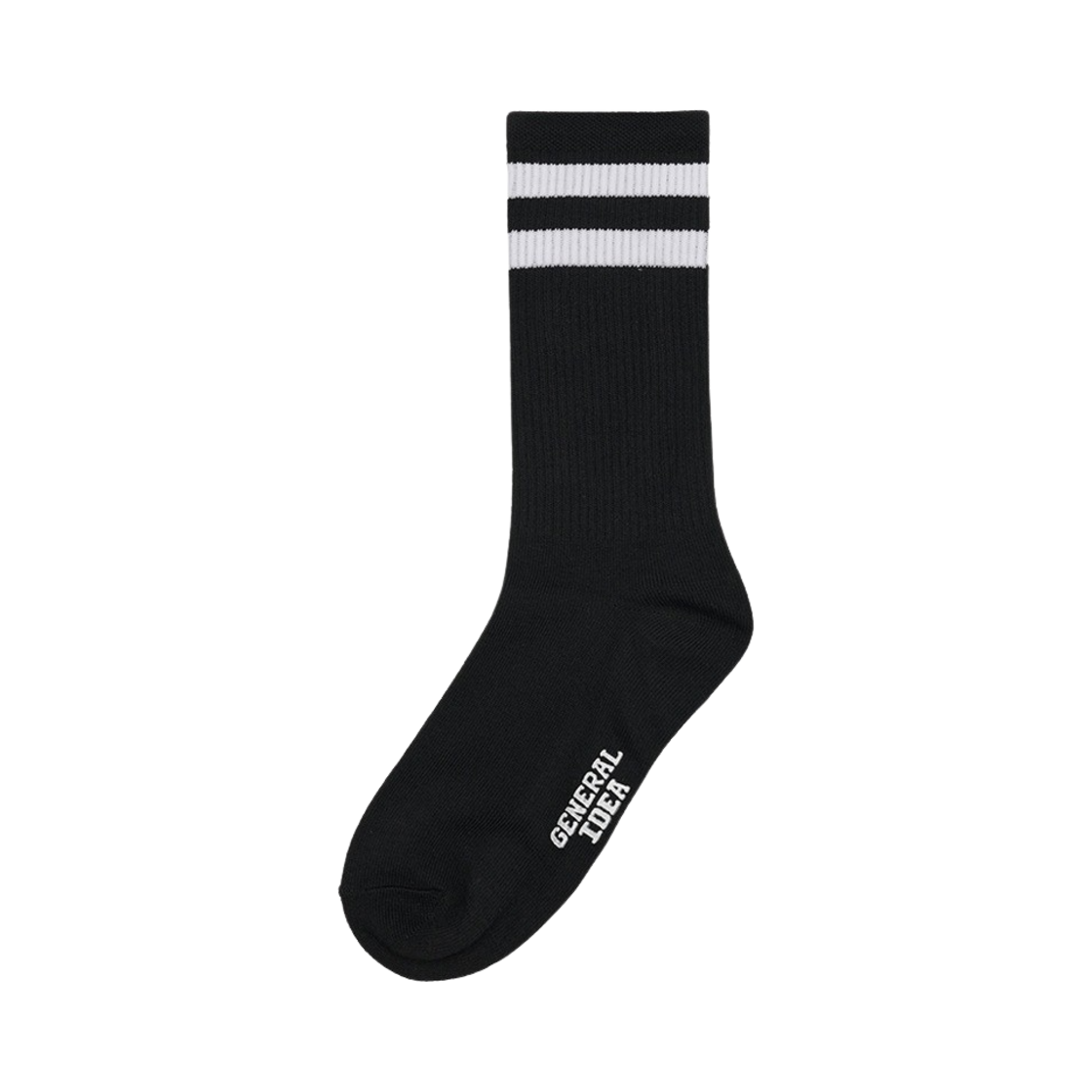 SBD2U95003BK General Idea Unisex Board Crew Socks Black