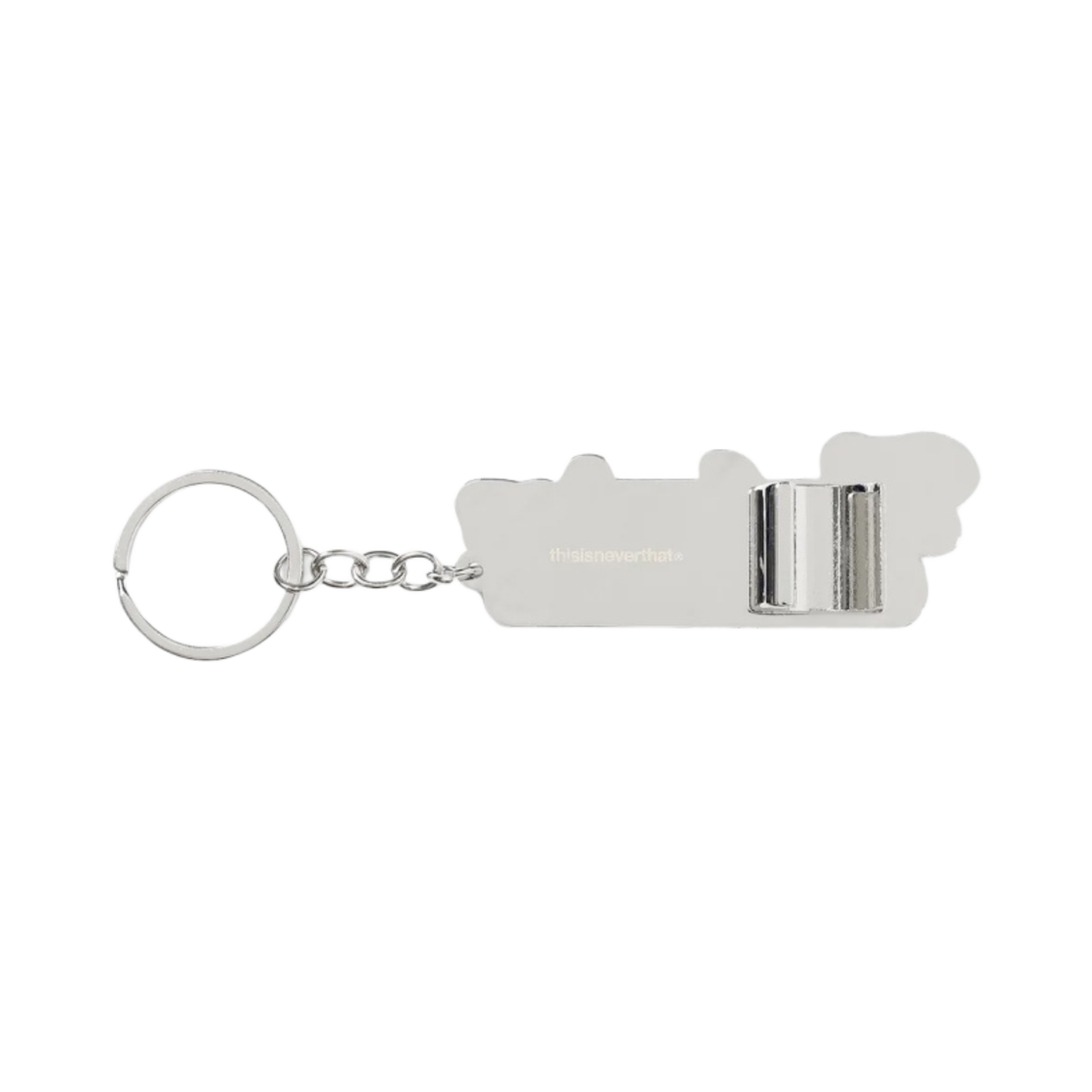 디스이즈네버댓 x 버드와이저 오프너 키체인 실버(Thisisneverthat x Budweiser Opener Keychain Silver) - 2