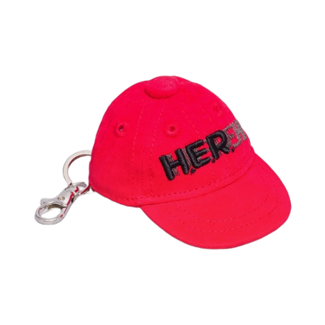 - IU 2024 IU H.E.R. Ball Cap Keyring Red