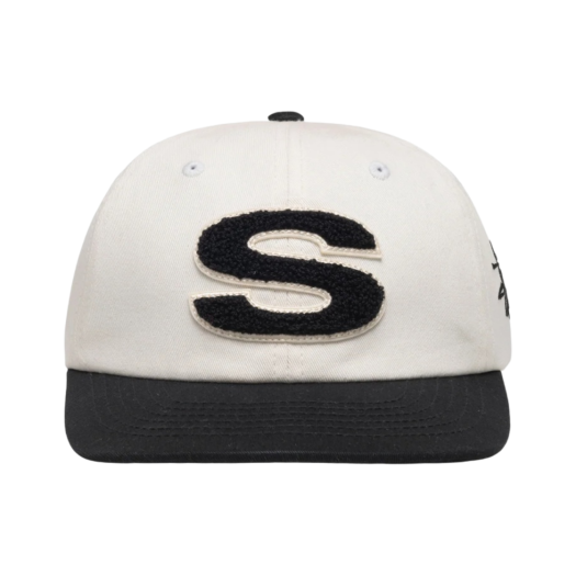 Stussy Chenille S Low Pro Cap Natural