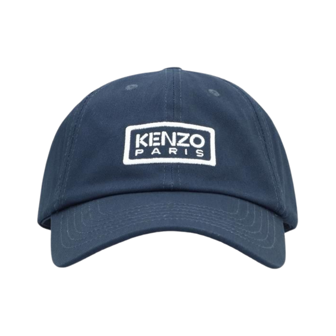 FE58AC711F32-77 Kenzo Tag Cotton Cap Navy