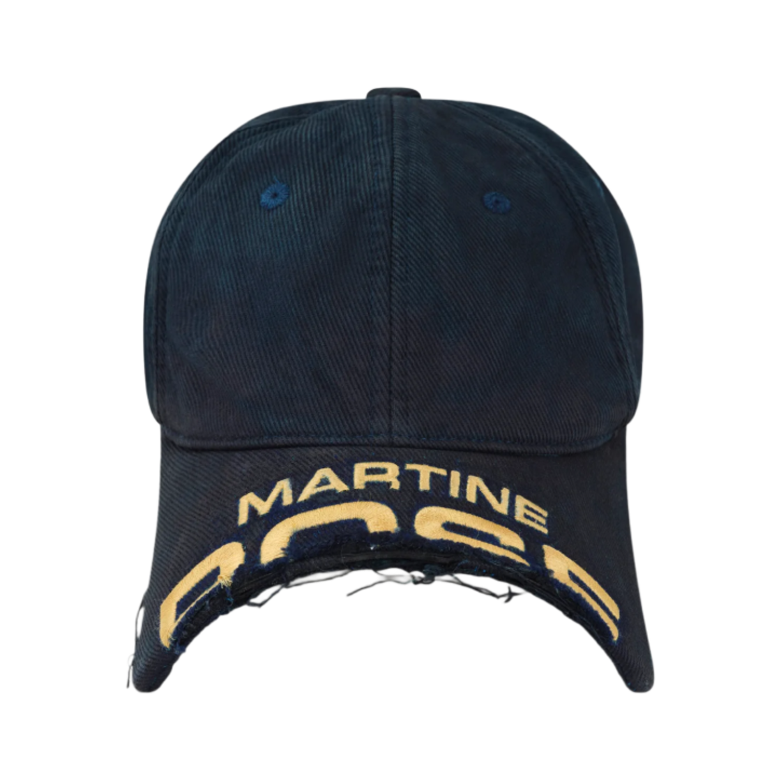 MRSS241130-NAVY Martin Rose Cut Peak Back Cap Navy
