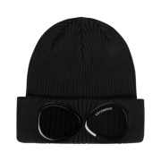 C.P. Company Cotton Goggle Beanie Black - 23SS