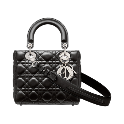 Dior Small Lady Bag My ABCDior Cannage Lambskin Black