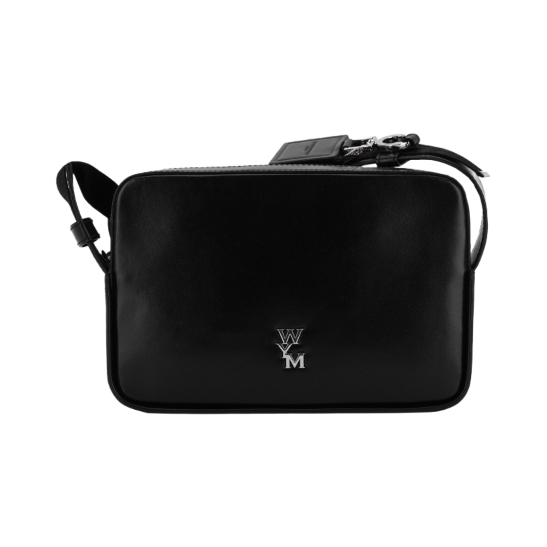 W233BA11633B Wooyoungmi Square Crossbody Bag Black