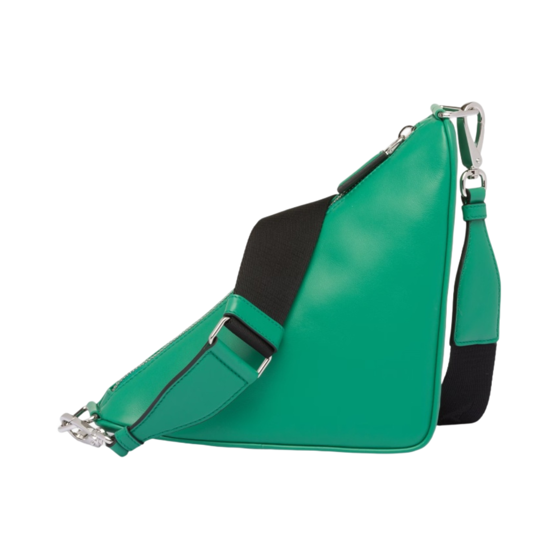 프라다 트라이앵글 레더 백 망고(Prada Triangle Leather Bag Mango) - 2