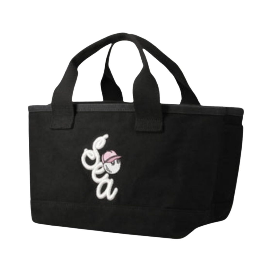 말본 골프 x WDS 미니 토트 백 블랙(Malbon Golf x WDS Mini Tote Bag Black) - 1