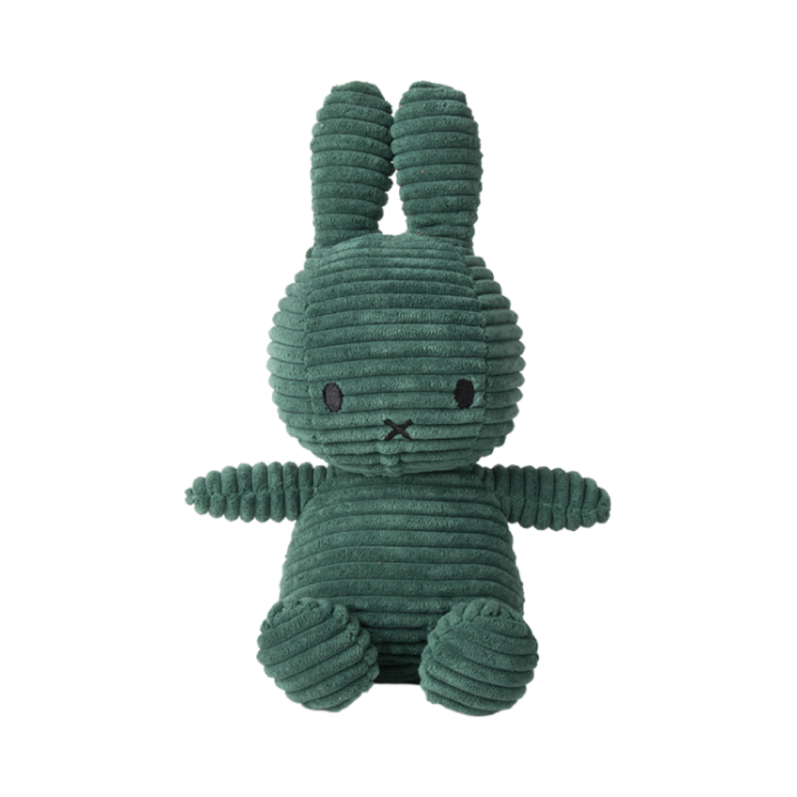 BTT-001DGR Miffy x Bon Ton Toys Sitting Corduroy 23cm Dark Green