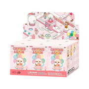 Pop Mart Crybaby Crying Again Series Plush Keyring Sealed Case (6 Blind Boxes)