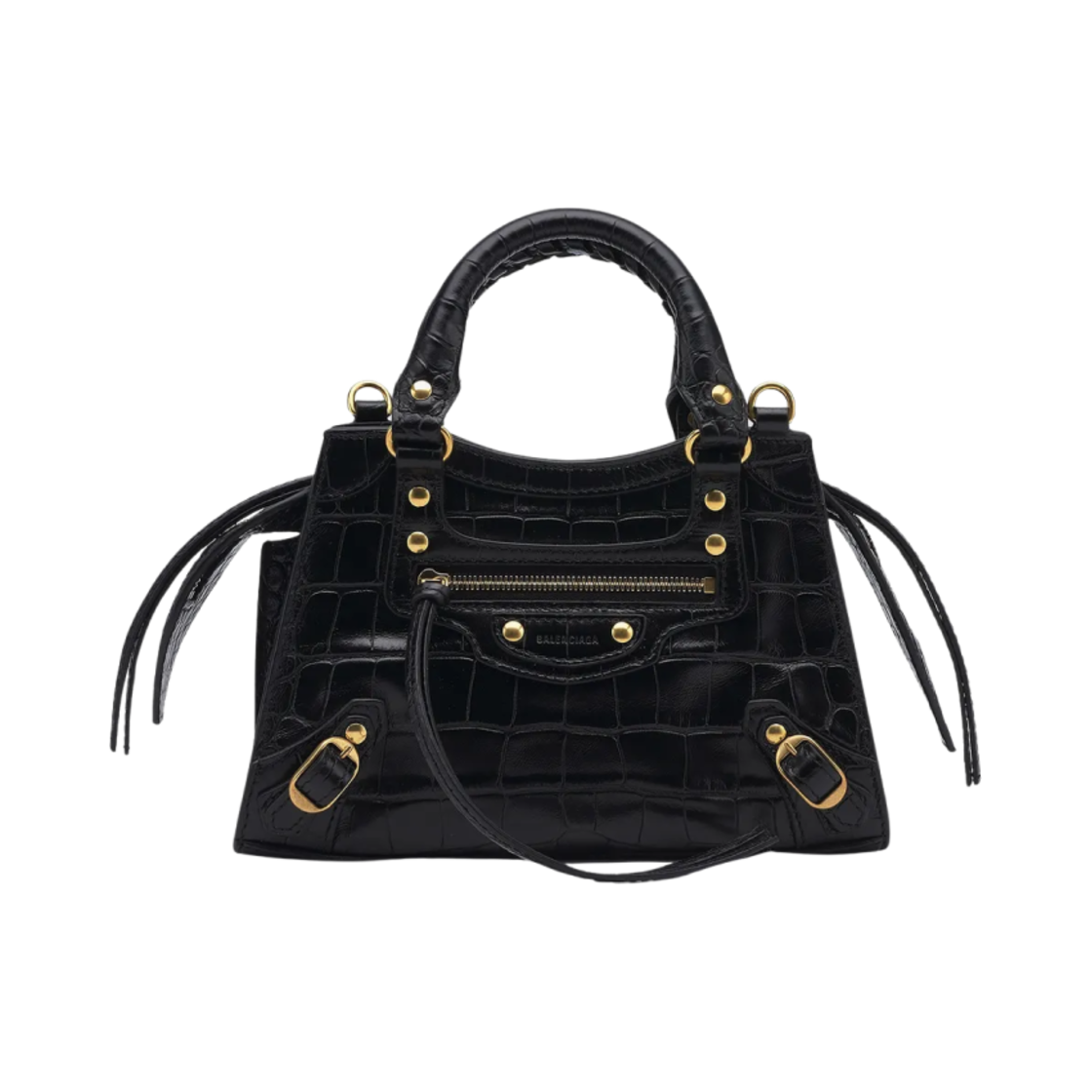 63852423EF11000 Balenciaga Neo Classic Mini Handbag Black