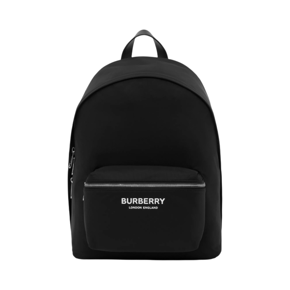8063495 Burberry Logo Print Nylon Backpack Black