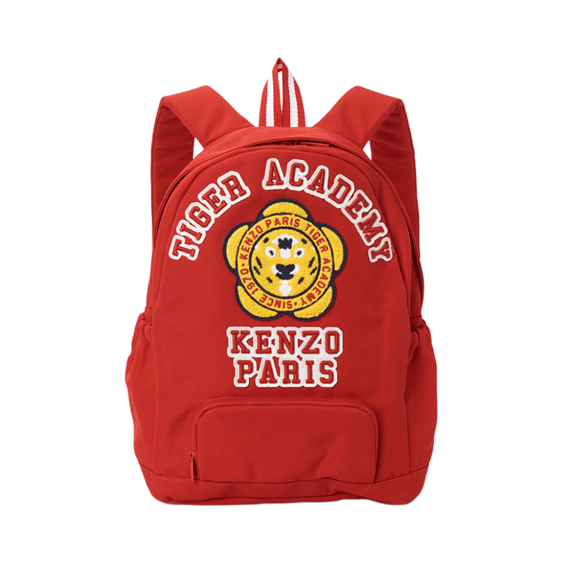 (키즈) 겐조 타이거 아카데미 백팩 레드((Kids) Kenzo Tiger Academy Backpack Red)